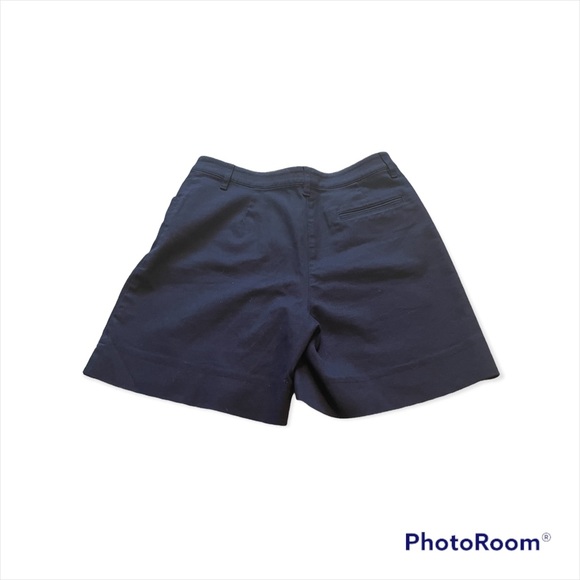 Escada Sport Navy Shorts - Escada Size 36 (Small) - Picture 2 of 10